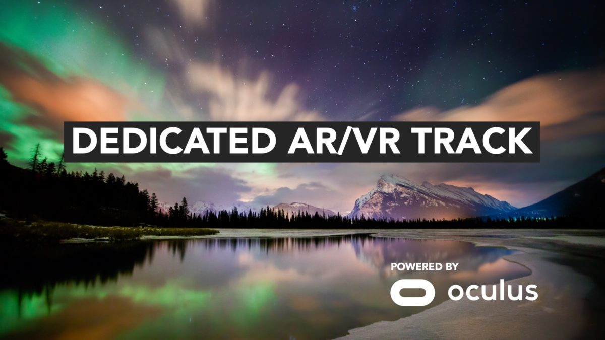 Full dedicated AR/VR track powered by Oculus confirmed Reboot Develop
